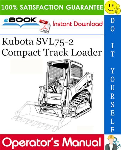 kubota svl75 2 user manual